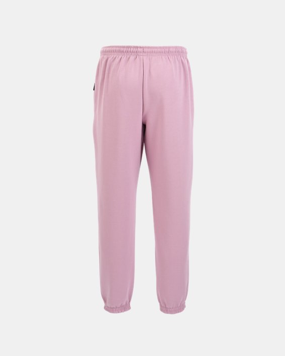 Unisex UA Summit Knit Joggers in Pink image number 12
